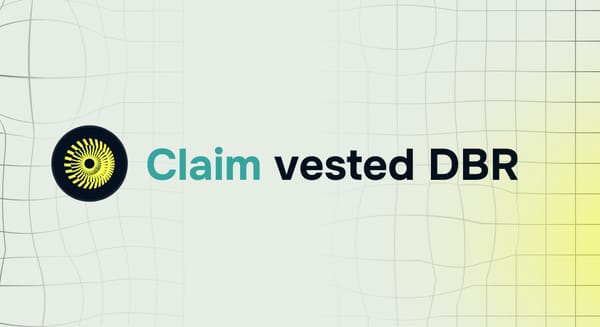Vested DBR Unlocks for LFG and Airdrop Recipients